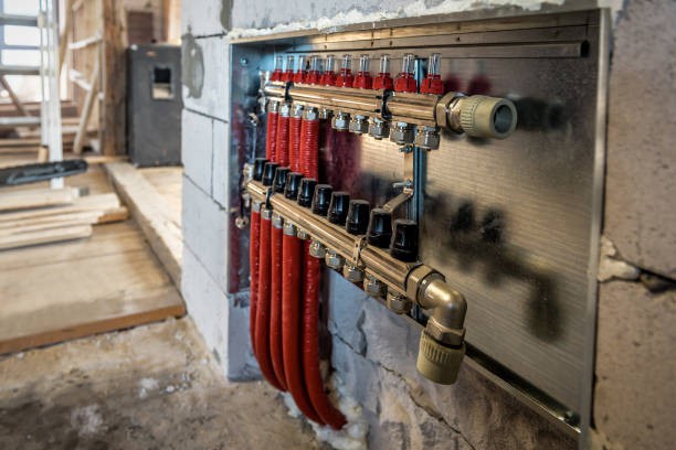Installing Floor Heating Pipe