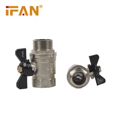 Butterfly Handle Valve Brass